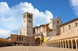 Italian city of Assisi, monastery of st  Francesco