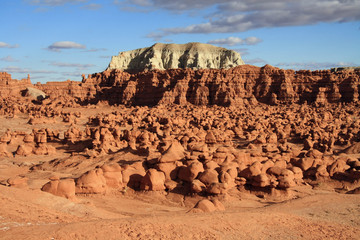 Goblin Valley hoodoos in Utah desert