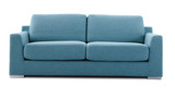 Fototapeta  - cutout blue couch