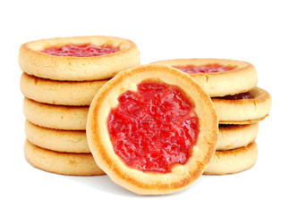 Wall Mural - Cookies with jam