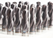 heap of finished metal drills