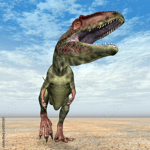 Fototapeta dla dzieci Dinosaur Giganotosaurus