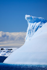 Wall Mural - Antarctic glacier