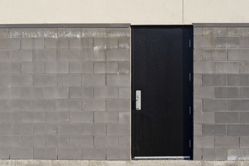 Commercial Steel Back Door