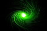 Fototapeta  - Vibrant green swirl