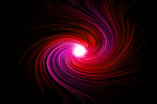 Vibrant Red Swirl