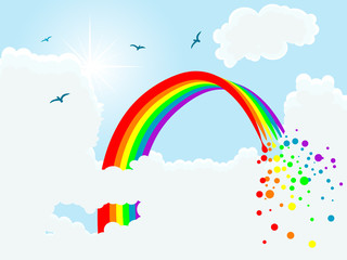 Poster - Magic rainbow