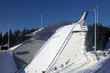 New Holmenkollen ski jump in Oslo Norway