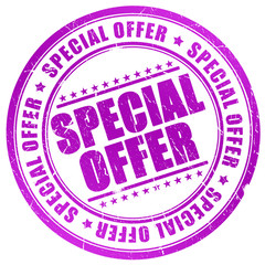 Poster - Special offer stamp