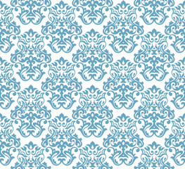 Wall Mural - seamless damask background