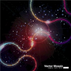 Poster - vector mosaic