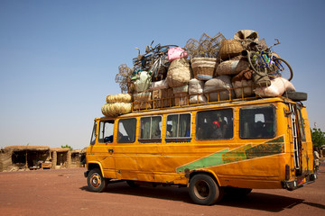 loaded african min van