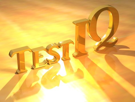 Test IQ Gold text