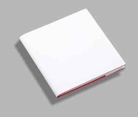 Poster - Blank book cover w clipping path