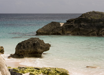 Wall Mural - Rocks on the coast of Bermuda