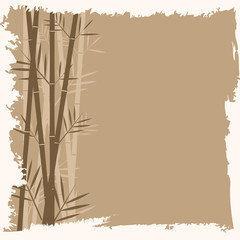 Wall Mural - Bamboo  vector backgorund