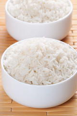 Wall Mural - Steamed rice in bowl