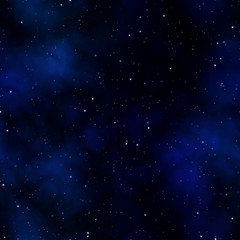 space starry nebula