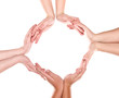 © gemenacom - Group of hands forming a circle