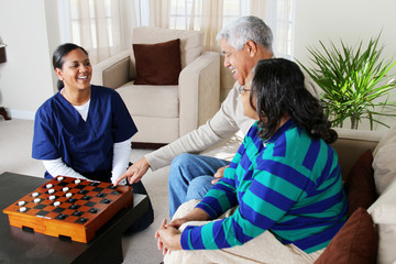 Canvas Print - Home Health Care