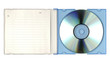 Blank CD in a case