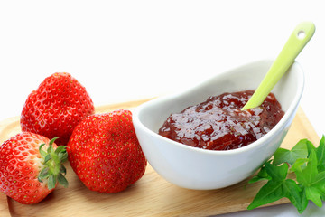 Sticker - strawberry  jam