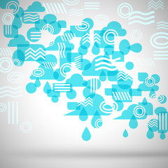 Poster - abstract vector banner