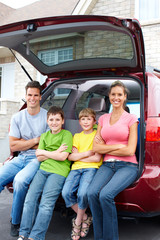 Wall Mural - family car