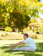 © WavebreakMediaMicro - Mature man doing his streches in the park
