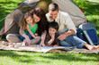 © WavebreakMediaMicro - Joyful family camping