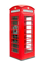 Traditional British Public Phonebox