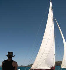 Canvas Print - Sailing the Whitsundays