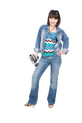 Poster - woman with camera