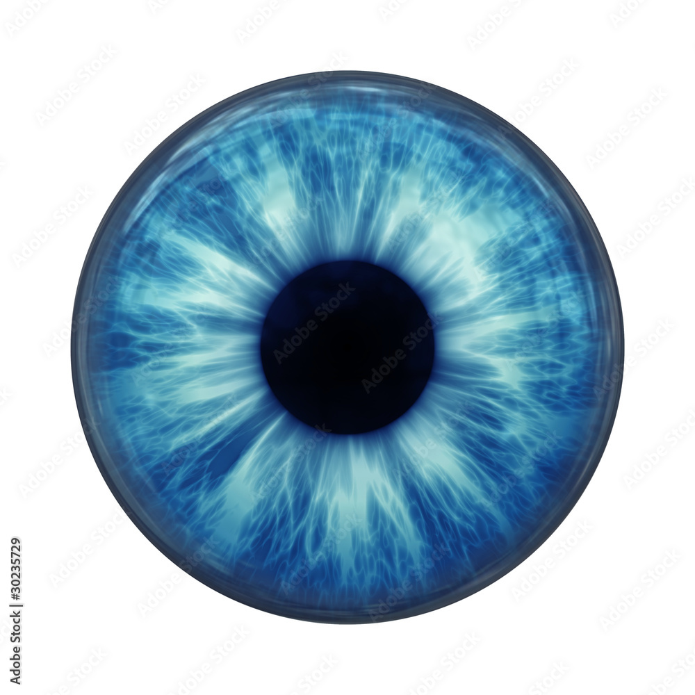 blue eye - obrazy, fototapety, plakaty 