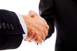 © cristovao31 - Business men hand shake in white background