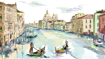 venice illustration