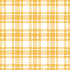 Wall Mural - Orange Check Seamless Pattern