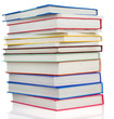© Sergii Moscaliuk - pile books isolated on white