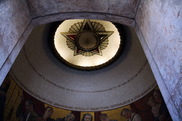 Inside The Soviet War Memorial, Berlin.