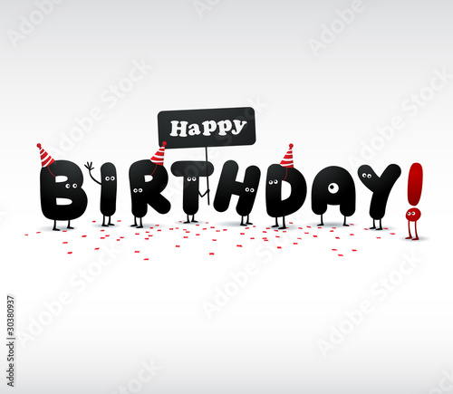 Funny Birthday card Poster Mural XXL