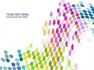 Wall Mural - abstract background mosaic vector