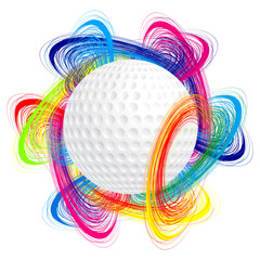 Wall Mural - Golf ball