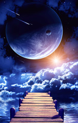 Wall Mural - space