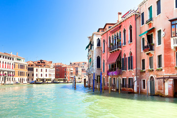 Poster - Palaces on Grand Canal Venice Italy