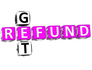 Poster - Get Refund Crossword