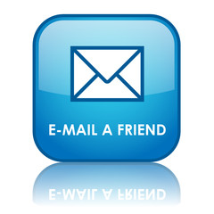Wall Mural - E-MAIL A FRIEND Web Button (social network share recommend like)
