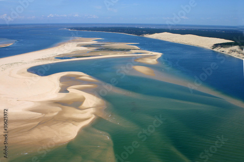 Photographie Les passes du bassin d'Arcachon