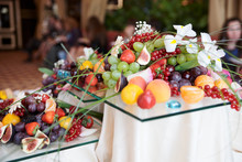 Fruits On Banquet Table