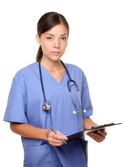 Wall Mural - Serious medical nurse