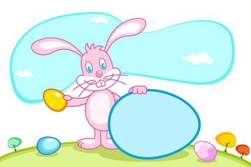 Wall Mural - Easter Bunny